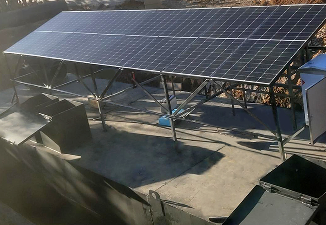 光伏太陽能地埋式一體化污水處理設備