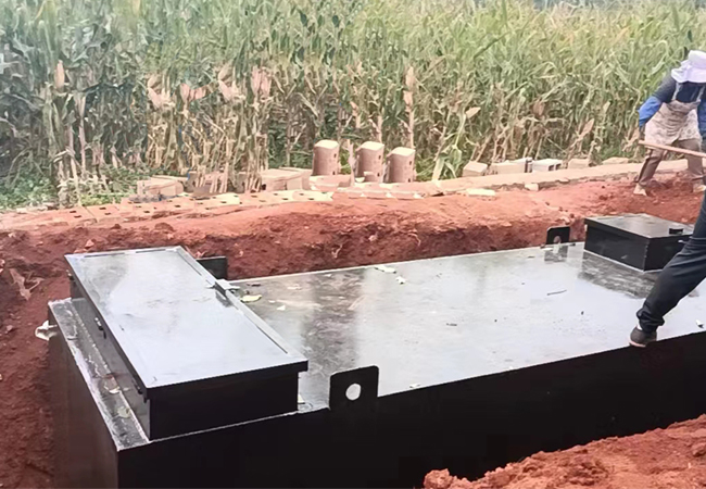 昆明團結鄉污水處理設備